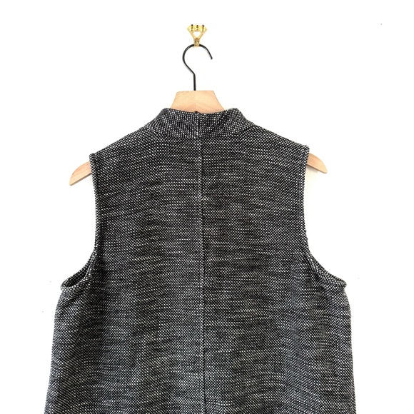 Eileen Fisher Gillet Vest Grey Sz M - Picture 6 of 8